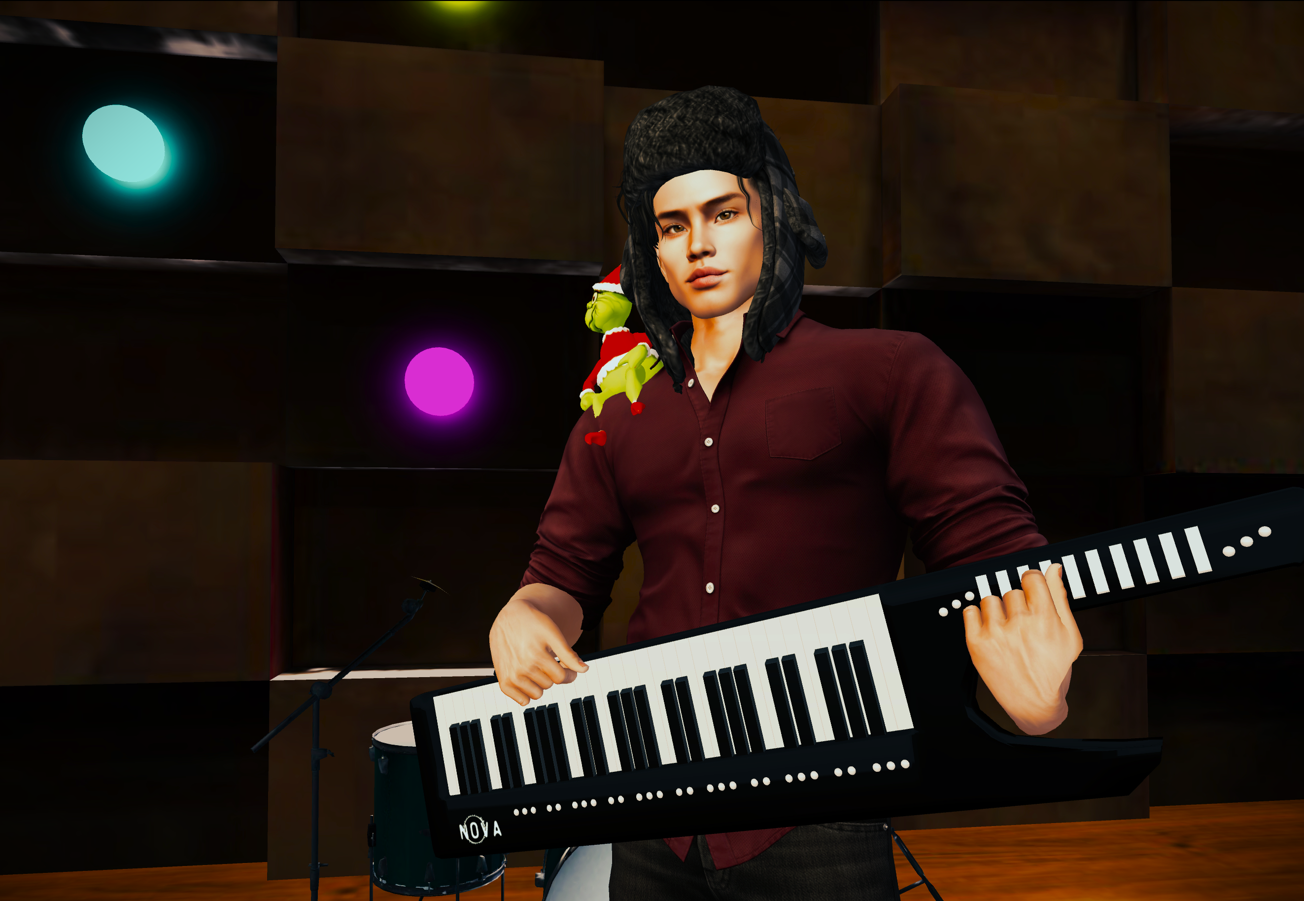 These are the photos that i took of the live singers at the launch party!